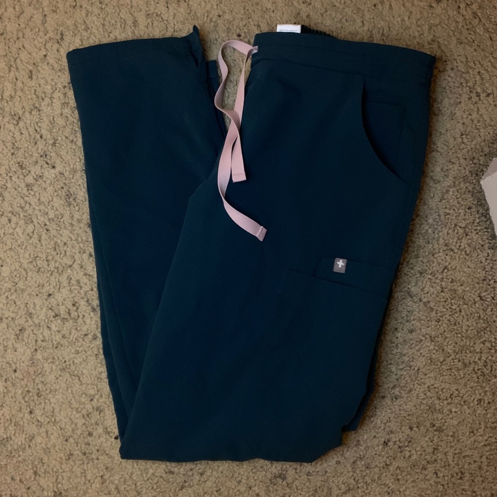 FIGS limited edition Carribean blue Yola pants XSP